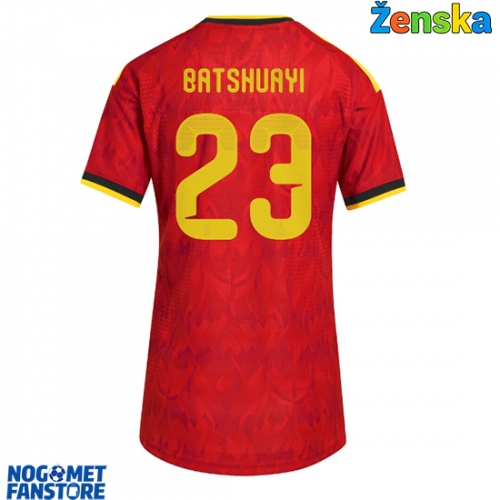 Belgija Michy Batshuayi #23 Domaci Dres za Ženska SP 2026 Kratak Rukav